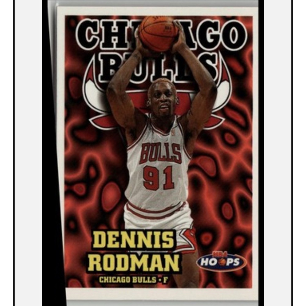 I’m selling 7 Dennis Rodman “Bulls” cards